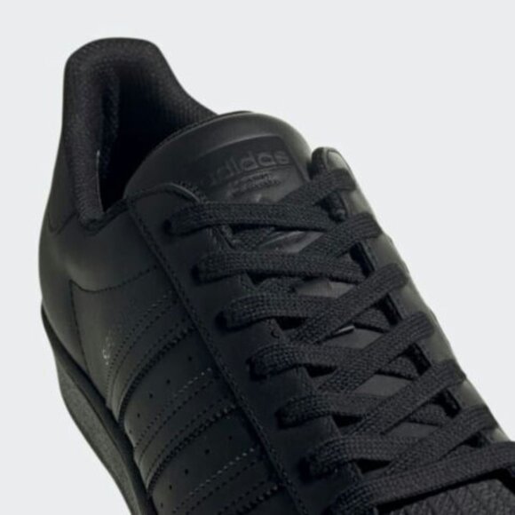 Adidas Superstar Low Mens Sportswear Shoes Black EG4957 NEW Multi Sz - Picture 8 of 9